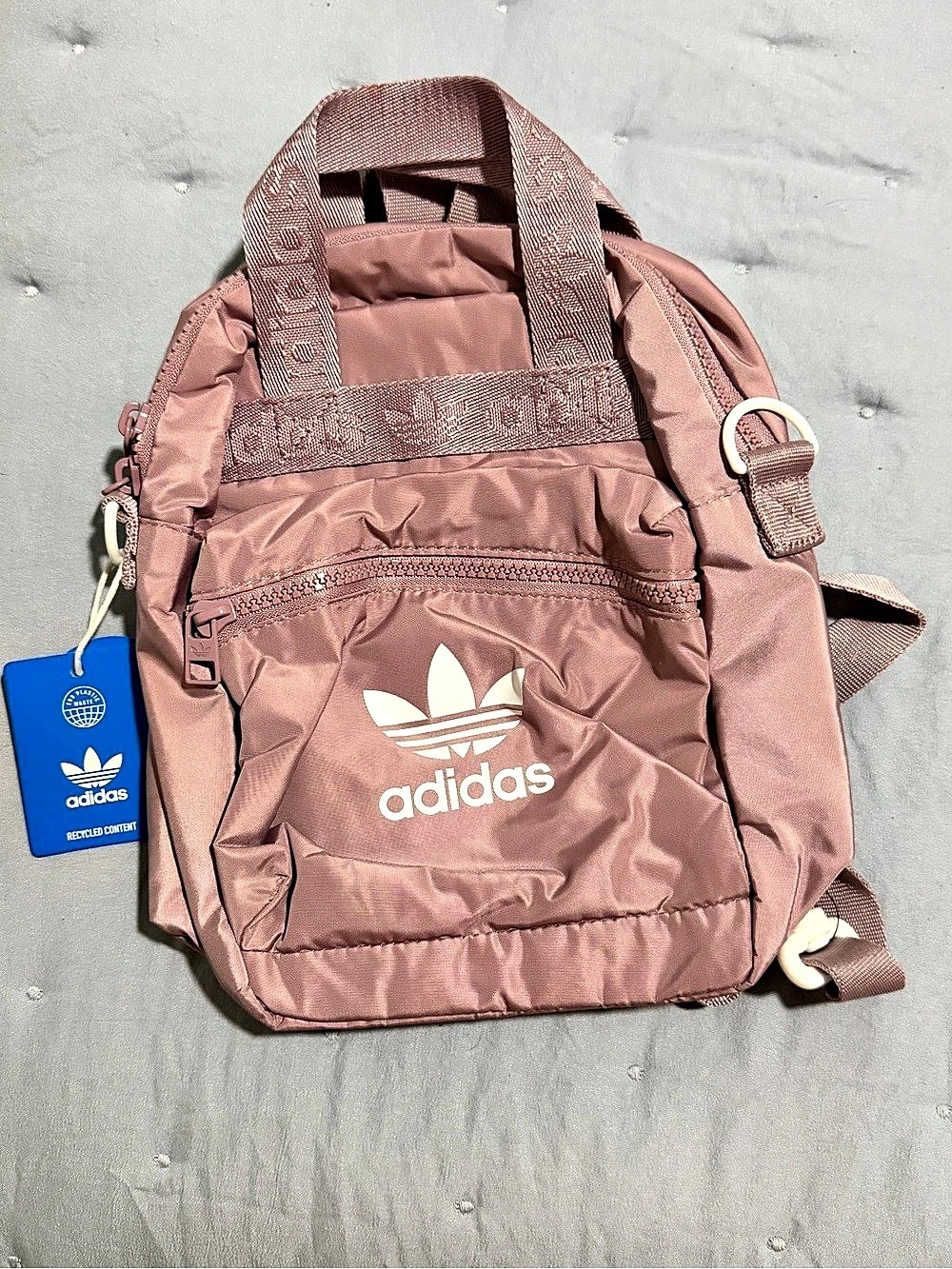 2 ways to wear adidas Backpack & crossbody Pink